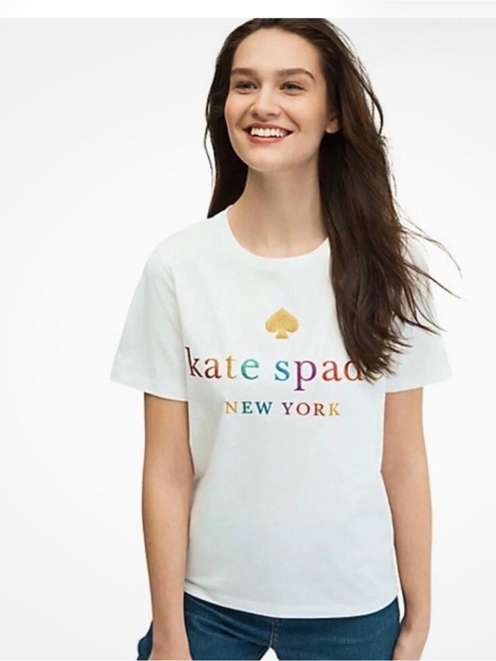 Kate Spade ombré collection rainbow tee